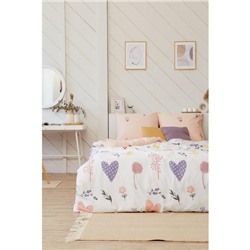 Постельное белье "Этель" 2 сп Flower garden 175*215 см, 200*220 см, 70*70 см -2 шт