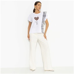 Футболка с декором из сетки, Где стиль, там и ты (new picture)