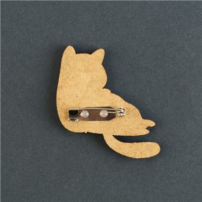 Значок деревянный «Талисман на пофигизм», 4 х 3,7 см