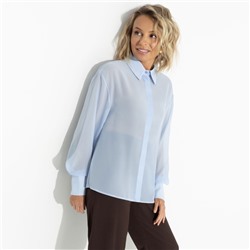 Рубашка из полупрозрачной ткани, Стильный вайб