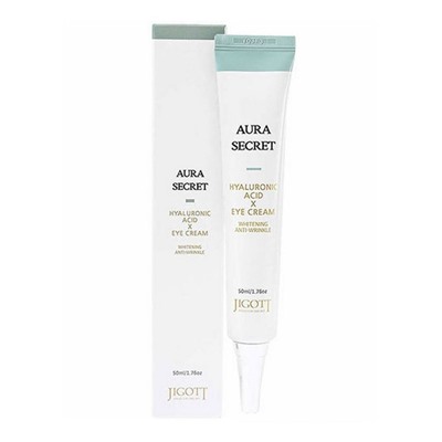 Jigott Крем для век с гиалуроновой кислотой / Aura Secret Hyaluronic Acid Eye Cream, 50 мл