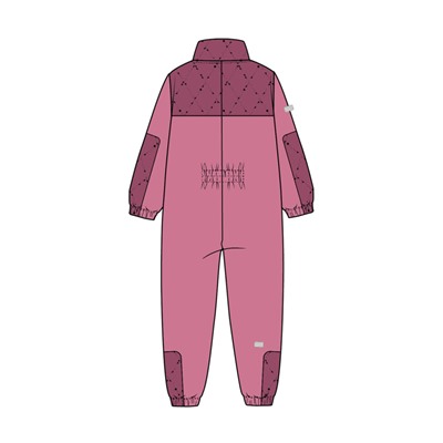 Комбинезон флисовый для девочки