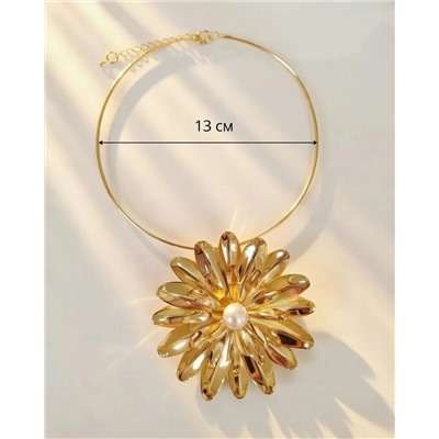 Комплект: колье-обруч и серьги