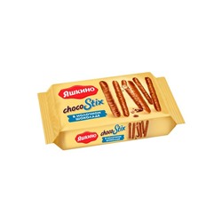 «Яшкино», печенье ChocoStix в молочном шоколаде, 130 г