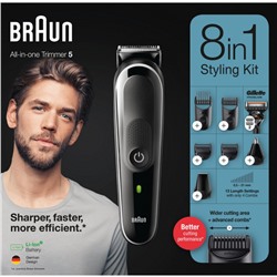 Braun MultiGroomingKit quot;5 MGK5360quot; in Schwarz  МультигрумингКомплект "5 MGK5360" в черном
