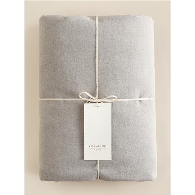 Пододеяльник SL Home Linen collection 150*220 см , цв.серый, лён30%/хлопок70%
