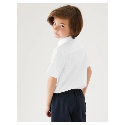 2pk Boys' Non-Iron School Shirts (2-18 Yrs)