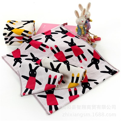 Cartoon gauze soft scarf, wholesale