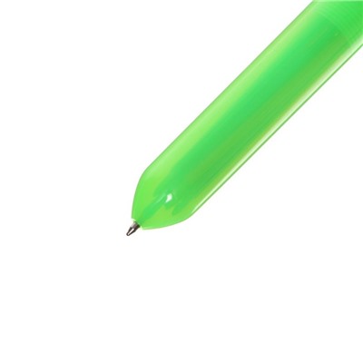 Ручка шариковая многоцветная Calligrata «Ёлка», автоматическая, 10 цветов, 0.7 мм, подарочная, МИКС