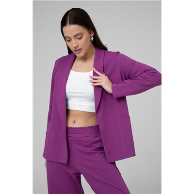 Жакет женский 25-450L3-44 яр.сливовый