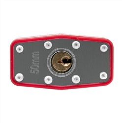 Замок навесной, 50 мм, удлиненная дужка Matrix