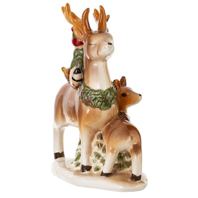 GAEM Фигурка декоративная "Олени", L18 W9 H21 см