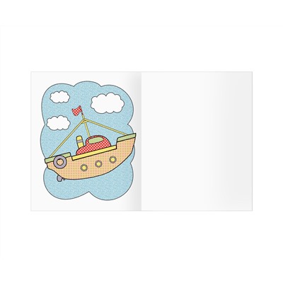 Раскраска водная 200*250 ТРИ СОВЫ "Раскрась водой. Первые игрушки", 8стр.