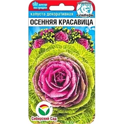 Семена Капуста декоративная Осенняя красавица, арт.: 10541