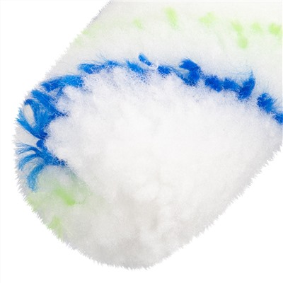 Мини-валик сменный "Водные краски", 60 мм, ворс 12 мм, D 16 мм, D ручки 6 мм, полиэстер Сибртех