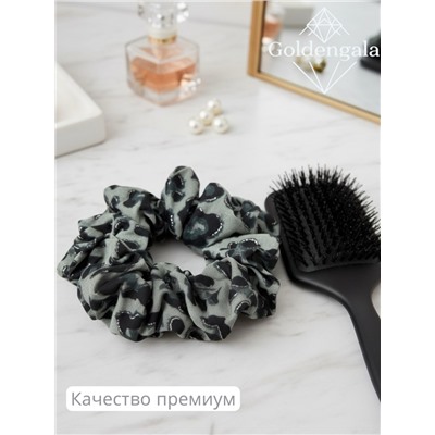 Резинка для волос объемная леопардовая Арт:Р17А/005