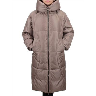 118 LILAC/BEIGE Пальто зимнее женское (холлофайбер 200 гр.)