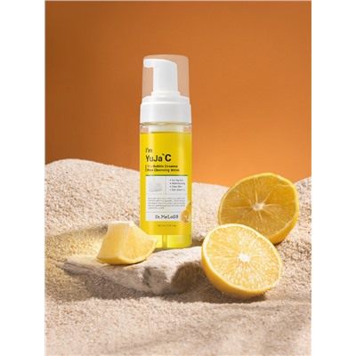 Dr.MeLoSo Очищающая вода для лица с витамином C / I'm Yuja С Vita Bubble Essence Pore Cleansing Water, 160 мл