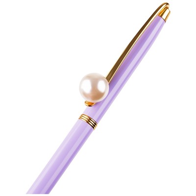Ручка шариковая автоматическая MESHU "Lilac jewel" синяя, 1,0мм