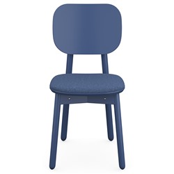 Стул Saga, рогожка, синий