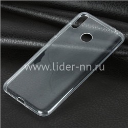 Задняя панель для Huawei Honor  8C Силикон  прозрачная (пакет)
