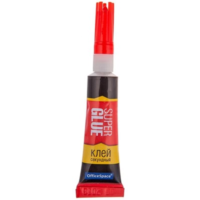 Клей секундный OfficeSpace "Super Glue", 3г, лента