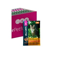 ALL CATS корм конс. д/кош. тефтельки с индейкой в соусе, пауч, 85 г 1 шт