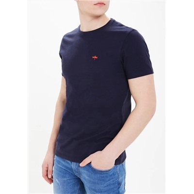 Slim Fit Peached Cotton T-Shirt
