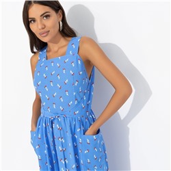 Сарафан с карманами на запах, Захватывающе стильная