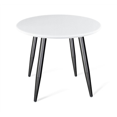 Стол SHT-TU104/80 МДФ
                        черный муар / белый