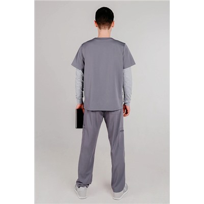 Топ медицинский мужской 6-03-05-1 / Silva 46 Coal