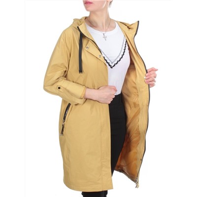 6157 YELLOW  Ветровка женская AMAZING (65% хлопок 35% полиэстер)