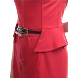 1609 RED Платье женское (90% хлопок, 10% полиэстер)