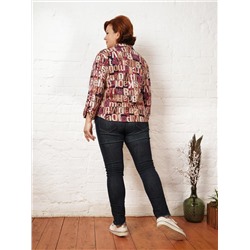 Рубашка Церри бордовый ИвК