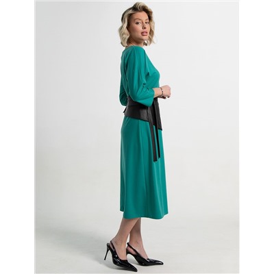 Платье Эмилия (зеленое море) П15388-18М