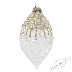 Капля "Золотой ледник" (стекло) 7х7х14 см