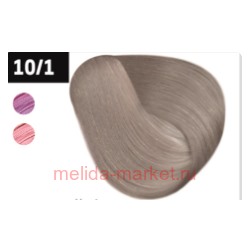 OLLIN SILK TOUCH 10/1 светлый блондин пепельный 60мл Безаммиачный стойкий краситель для волос