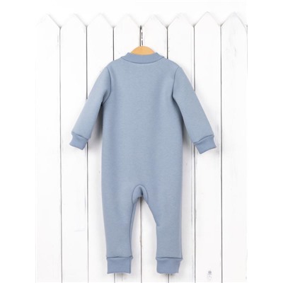 Комбинезон на стопе Baby Boom К381/6-Ф Мишка серо-голубой