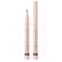 Divage Маркер Стойкий Для Бровей С Эффектом Microblading №02