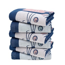 Gauze towel, children's cute scarf, wholesale