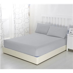 Простыня трикотажная на резинке Серый 140гр-м² Текс-Дизайн