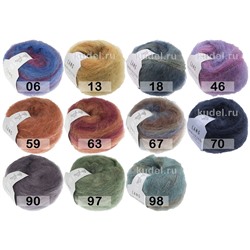 Пряжа Lang Yarns Mohair Luxe Color