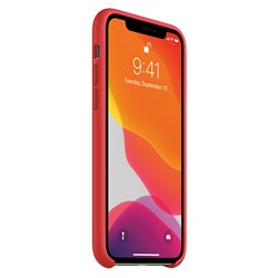 Силиконовый чехол для iPhone 11 Pro красный