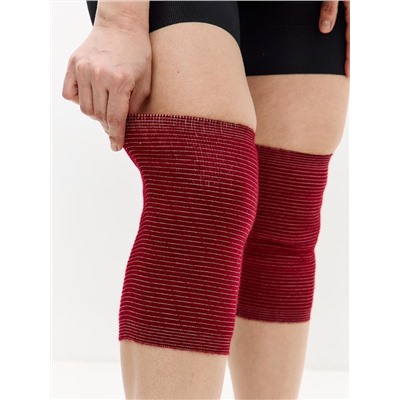 Налокотник / Наколенник эластичный согревающий «Зима+Лето» из собачьей шерсти и хлопка