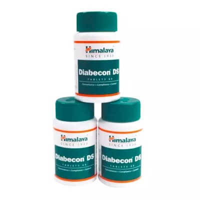 Набор Диабекон ДС (3 х 60 таб), Diabecon DS Set, произв. Himalaya