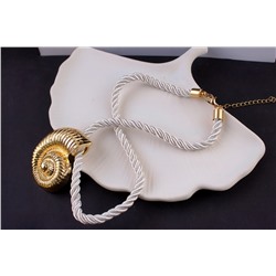 Колье  "Морская симфония" на шнурке + Подарок