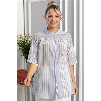 Блуза Июль (голубая) Б13876-24М