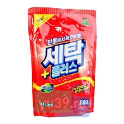 Стиральный порошок SANDOKKAEBI Se-Plus с ферментами 800г,