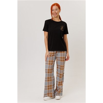 Женский костюм с брюками 2260 / Горчичный