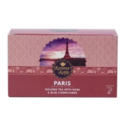 Чай Улун с Розой и Васильком (25 пак, 2 г), Paris, произв. Karma Kettle